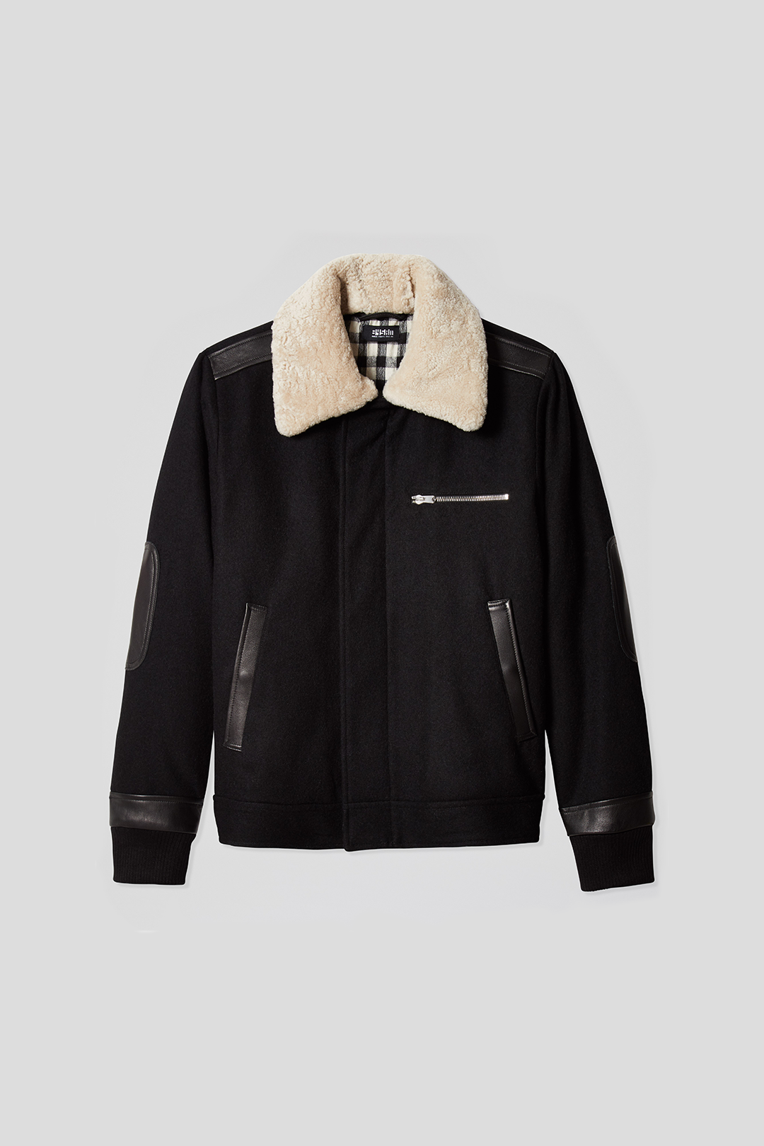 Arctic Wool Bomber Jacket